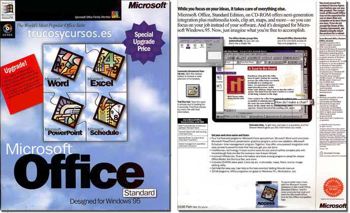 Install Microsoft Office 95