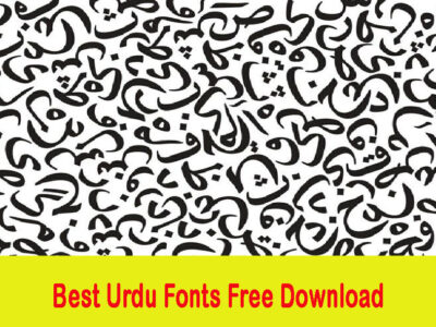 Best Urdu Fonts Free Download Updated