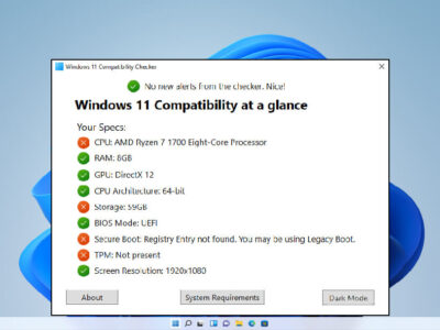 Check your Systems Compatibility with Windows 11