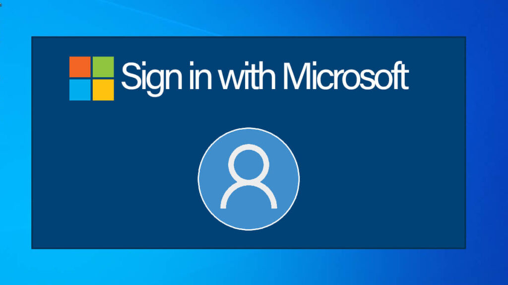 how to sign out microsoft account in windows 10 without password