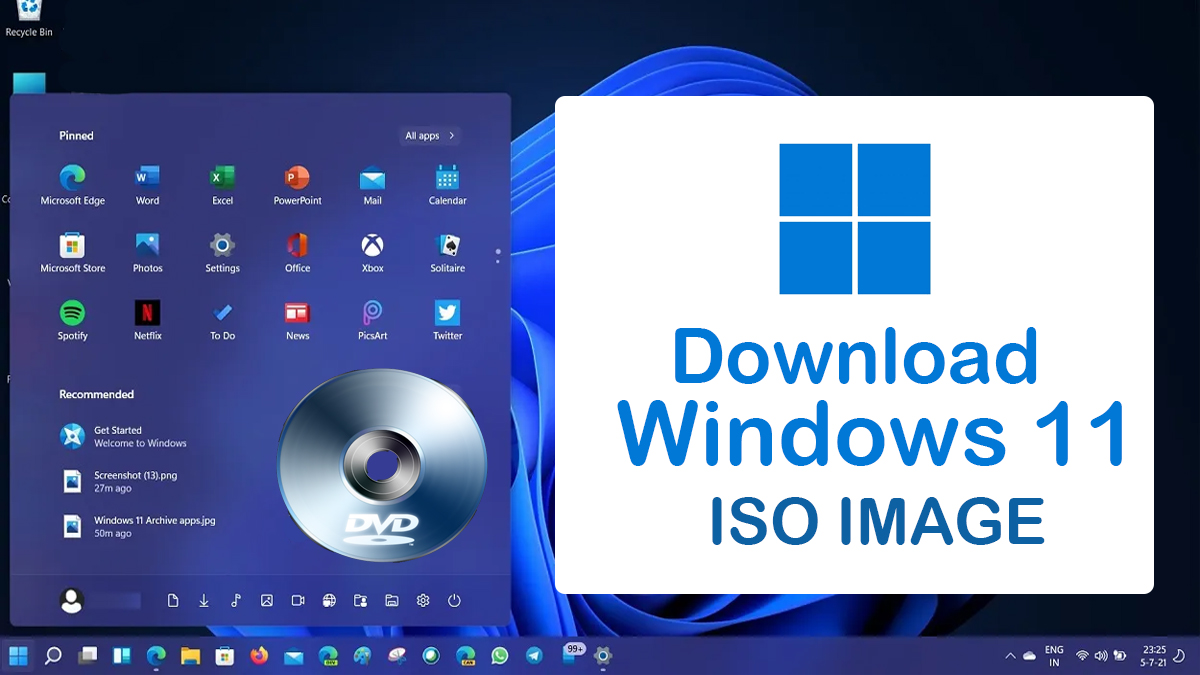 Free Download Windows 11 ISO Image File