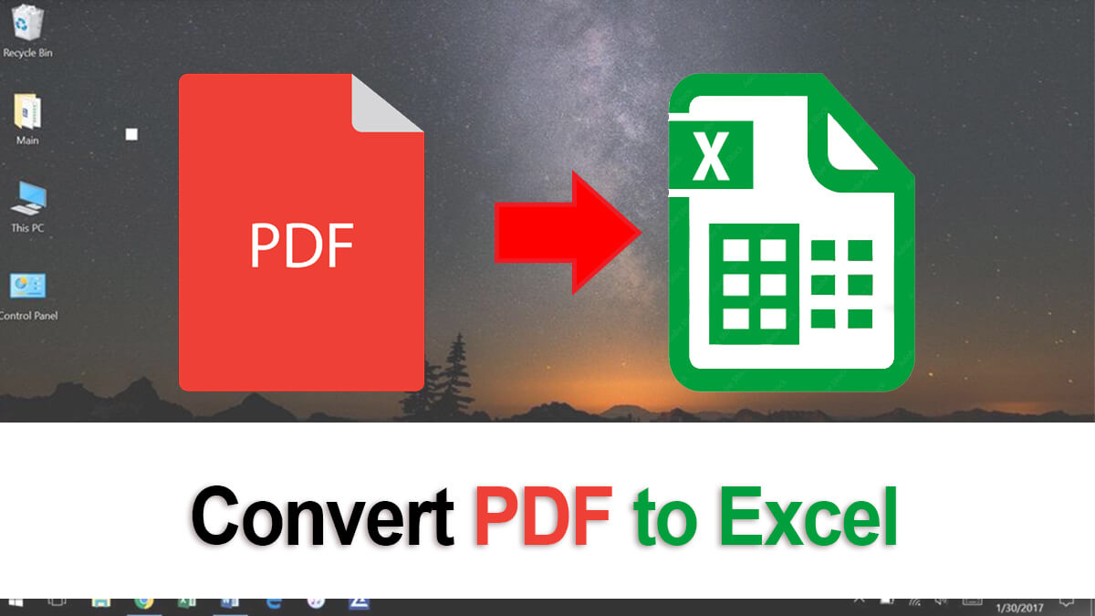 How to Convert PDF to Excel with Adobe?