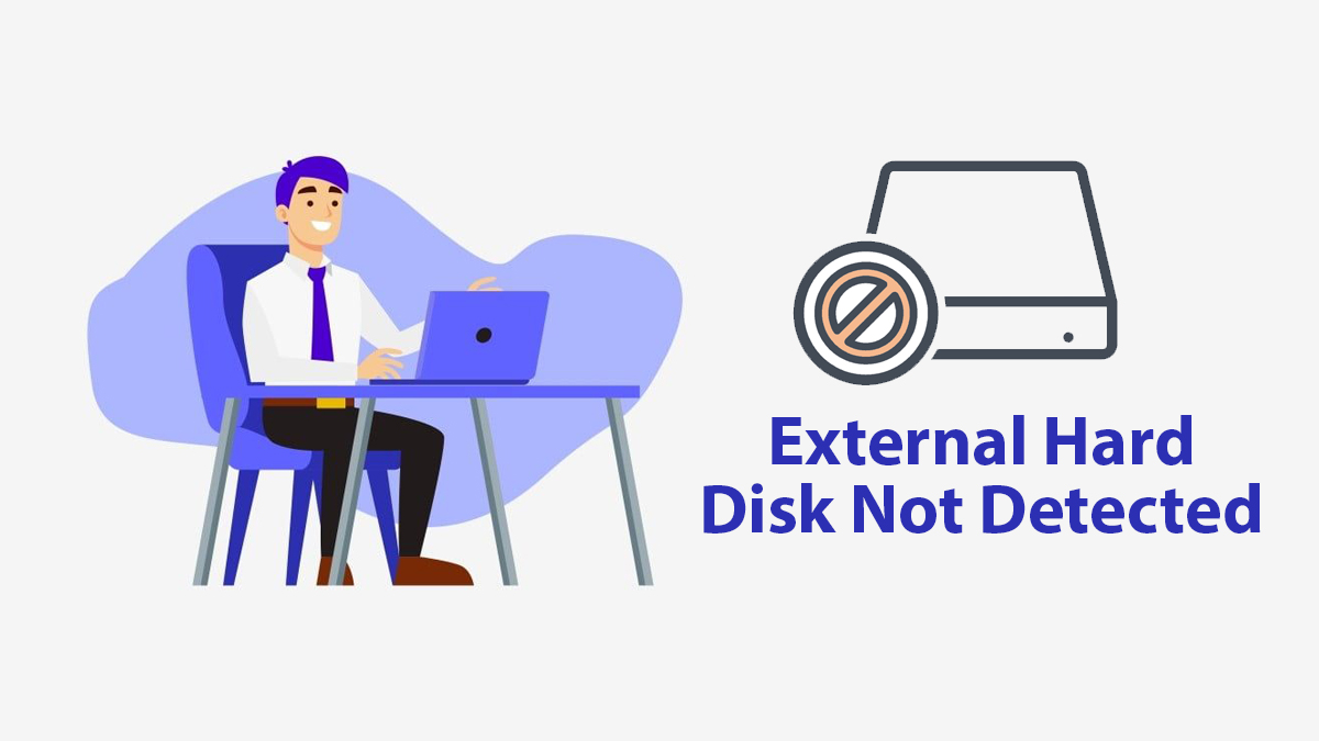 How to Repair External Hard Disk Not Detected?