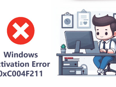 Fix Windows 10 Activation Error 0xC004F211