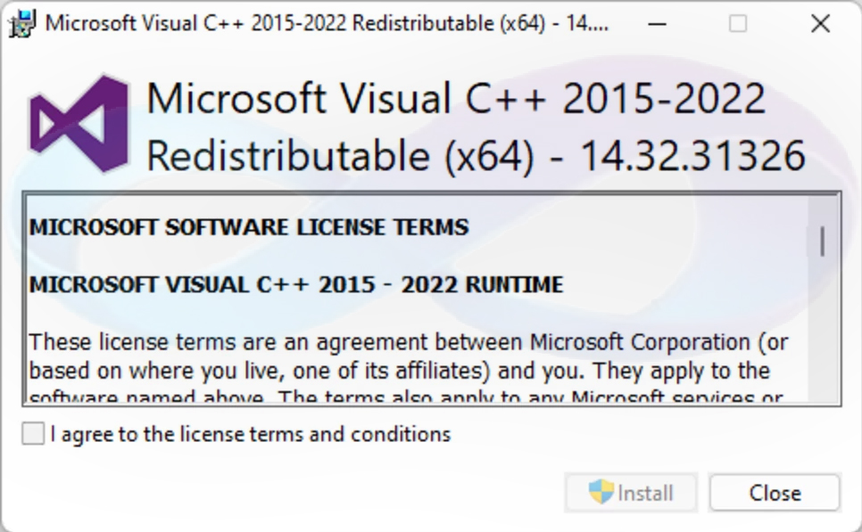 Install Visual C++ Redistributable on PC